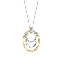 Collar Ti Sento Milano Mujer in Plata Cubic Zirconia 34127ZY/40